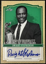2012 Leaf Best of Football Dwight Stephenson #BA-DS1 Auto HOF Miami Dolphins