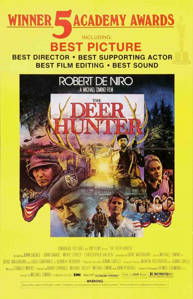 The Deer Hunter movie poster print : Robert De Niro : 11 x 17 inches