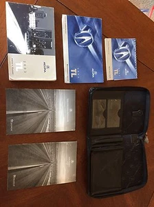 OEM FACTORY 2003 ACURA TL Owner's Manual Book Set With Case - Picture 1 of 4