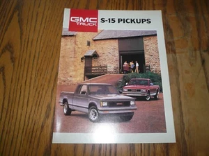 1988 GMC S-15 Pickups Truck Verkaufsprospekt - Vintage  - Bild 1 von 10