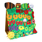 Hungry Caterpillar Toy Open Classes Children Gifts Fun Felt Play Multicolor Cute