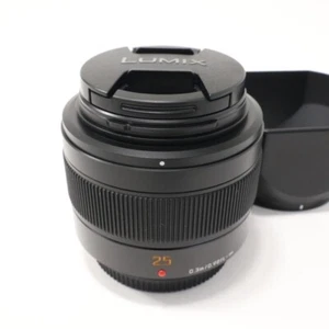 Near Mint Panasonic Lumix H-XA025 Leica DG Summilux 25mm F/1.4 Prime Lens #20037 - Picture 1 of 4