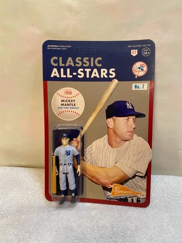 MLB New York Yankees Mickey Mantle Re-action classic all-stars Figure Cover
