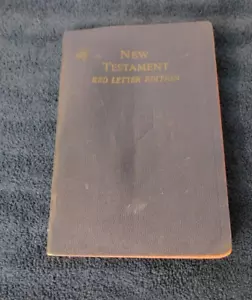 Vintage New Testament Red Letter Edition of Our Lord and Saviour Jesus Christ - Picture 1 of 7