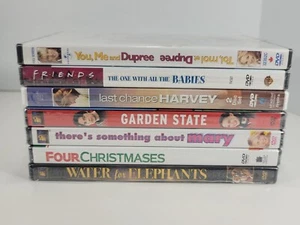 7x Sealed Romance Lot (DVD) Water Elephants, You Me Dupree, Last Chance Harvey.. - Picture 1 of 8