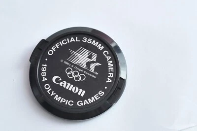 Canon Official 52mm FD Front Lens Caps 1980 Olympic Los Angeles - Image 1 of 2