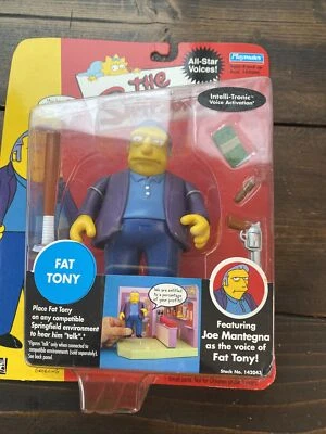 Figura Joe Mantegna 2002 Playmates Los Simpson Fat Tony Foto 1 de 4
