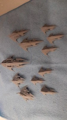 Dark Elf Battlefleet Grimdark Future Warfleet, OPR Foto 1 de 4