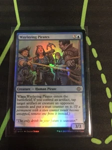 MTG Magic The Gathering Waylaying Pirates Foil LCI Blue Pirate - Picture 1 of 1
