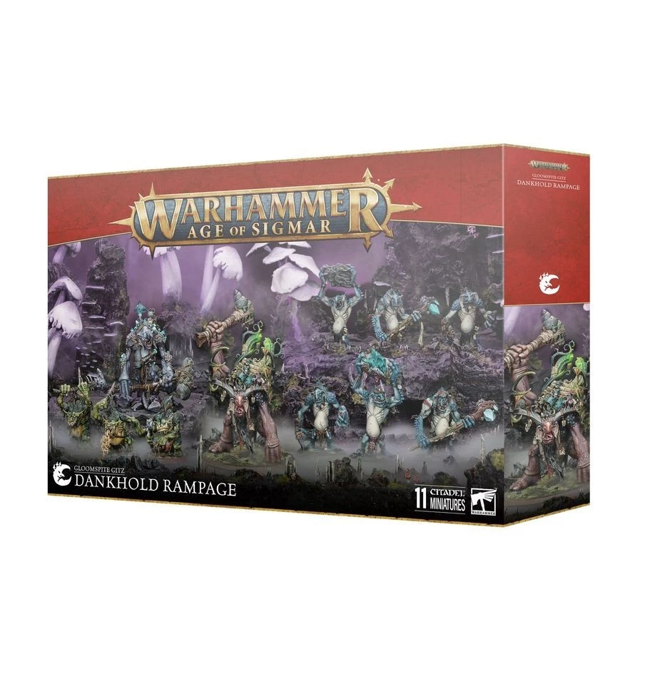 Warhammer AoS: Battleforce Gloomspite Gitz - Dankhold Rampage GW 89-100 NUEVO EN CAJA Foto 1 de 1