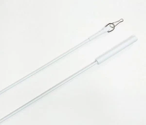 Schleuderstab für Gardine und Vorhänge weiss weiß Bedienlänge Stablänge 75cm - Bild 1 von 1