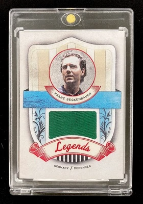 Futera 2024 Franz Beckenbauer /4 Legends Worn Jersey Patch New York Cosmos - Bild 1 von 2