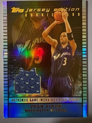 2002-03 Juan Dixon Topps Jersey Edition Rookie Jersey - Image 1 of 2