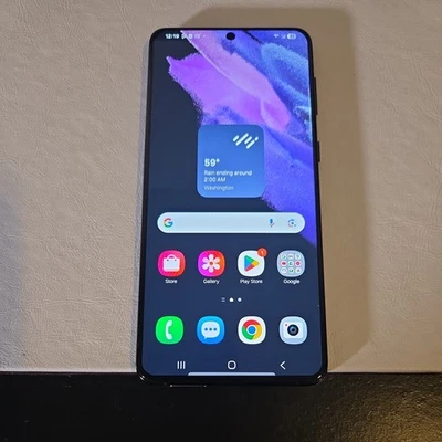 Unlocked Samsung Galaxy S21 Plus 8GB RAM 128GB SM-G996U Violet - Image 1 of 4