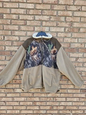 Vintage TAG Safari XL Jacket Camo, Sherpa Jacket Full Zip Good One - Image 1 of 4