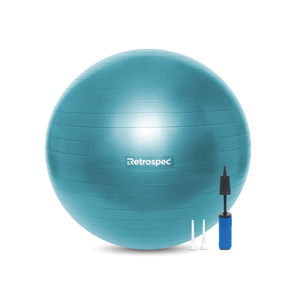 Retrospec Luna Exercise Ball, Base & Pump / Ball & Pump - Image 1 of 1