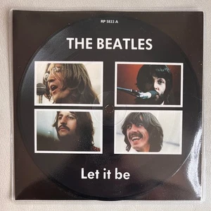 The Beatles - Let It Be 7" Picture Disc 20th Anniversary - Picture 1 of 4
