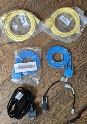 BUNDLE OF 6  Cisco Router Console Cables - Image 1 of 4