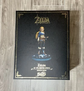 First 4 Figures Link 10" Figura Legend of Zelda Breath of the Wild PVC - Imagen 1 de 16
