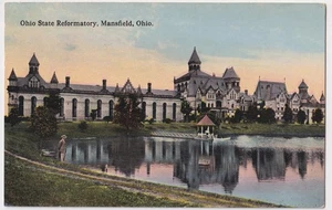 OHIO MANSFIELD STATE REFORMATORY POSTED 1914 TO M.M. GARDNER, ASHLAND OHIO - Picture 1 of 2