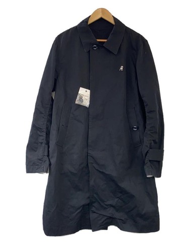 Cappotto UNDERCOVER 2020SS cotone lino sale termoretraibile supporto collo 3 BLK USY4