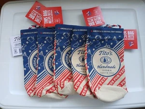 5x TITO'S VODKA PETS FOR VETS BAGS brand new - Picture 1 of 3