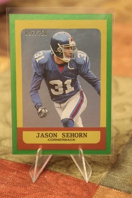 2023 Topps Composite Jason Sehorn #361 Green Rainbow Foilboard /250 Giants - Image 1 of 2
