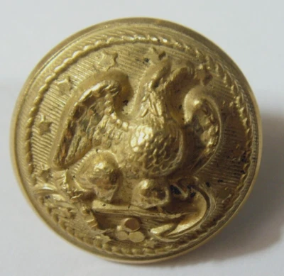 antique Jacob Reed sons Navy eagle coat collector button 24 mm 53476 - Image 1 of 4