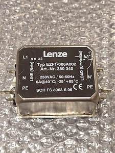 LENZE EZF1-006A002 380340 250VAC 6A NSNP NOISE FILTER - Picture 1 of 4