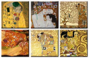 TIME4BILD GUSTAV KLIMT PÓSTER Print Canvas impresión artística - Imagen 1 de 5