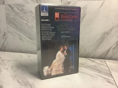 Die Fledermaus 2 VHS Tape Set Placido Domingo Royal Opera Covent Garden NEW - Image 1 of 4