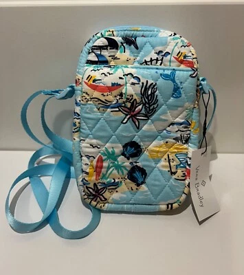 Bolso Bandolera Vera Bradley Fácil RFID Beach Treasures Nuevo con Etiquetas Foto 1 de 4