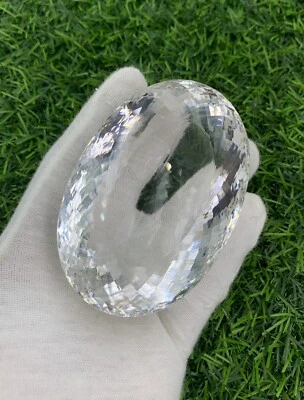 1290 Carat Clear Quartz Gemstone, Excellent Quality Faceted Cut Loose Gemstone - Image 1 of 4