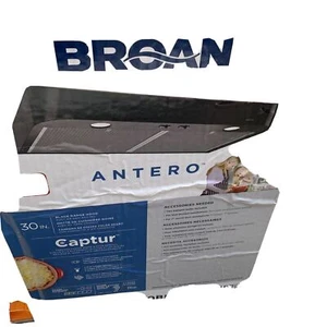 Broan 30" Antero Black Undercabinet Range Hood Fan Duel Lights 30" #CLSC130BL - Picture 1 of 5