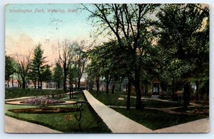 Postkarte IA 1915 Waterloo Washington Park Vintage Ansicht D7 - Bild 1 von 2