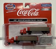 Mini Metals N Scale Coca-Cola 1954 IH R-190 Tractor/Bottle Trailer Set #51207