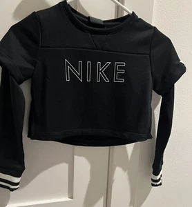 Nike Girls Long Sleeve Top Traing Shirts Studio XS - Picture 1 of 6