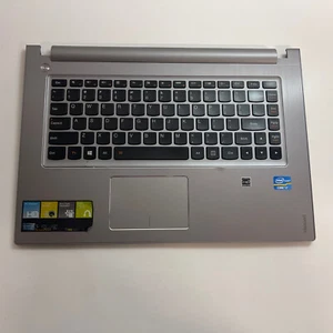 Repostal para computadora portátil Lenovo IdeaPad Z400 14" genuino AM0SW000300 plateado - Imagen 1 de 6