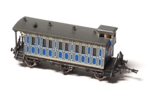 RAILEX Marklin Z-scale End Car with Brakeman's cab King Ludwig II, in brass LN - Picture 1 of 3