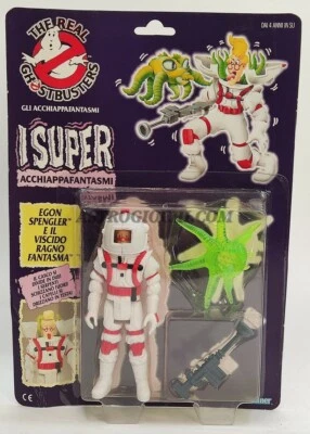 THE REAL GHOSTBUSTERS EGON SPENGLER SUPER KENNER 80 SIGILLATO VINTAGE - Immagine 1 di 4