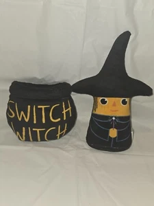 The Original Switch Witch Plush With Cauldron Halloween Candy Toy - Picture 1 of 7