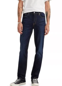 Levi's 511 Denim Slim Fit Stretch Jeans Mens Size 40x30 Dark Wash - Picture 1 of 7