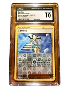 Candice Reverse Holo #152 - CGC GEM MINT 10 - 2022 Silver Tempest - Pokemon TCG - Picture 1 of 3