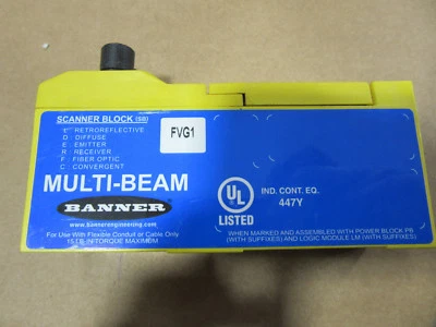 Banner FVG1 Multi-Beam Scanner Block VGC!!! with Free Shipping - Image 1 of 3