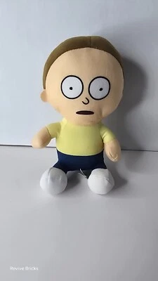 Pelúcia Rick and Morty 10" MORTY 2018 fábrica de brinquedos natação adulto! Ótimo estado - Imagem 1 de 4