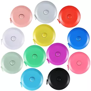 12 Pack Soft Retractable Measuring Tape Double-Scale 60-Inch/150Cm for Body Meas - Picture 1 of 8