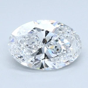 Lab Grown 2.42 Ct OVAL Cut H Color VS2 Clarity IGI Certified CVD Diamond - Picture 1 of 13