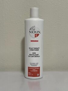 Nioxin System 4 Scalp Therapy Conditioner 16.9 oz Colored Progressed Thinning