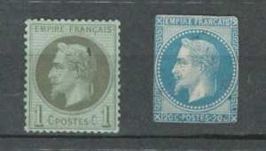 LOTE DE SELLOS CLÁSICOS USADOS FRANCIA EUROPA NAPOLEÓN REALEZA SIN MARCAR (FR 74) - Imagen 1 de 1