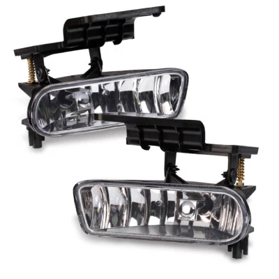 Luces antiniebla delanteras aptas para Chevy Silverado Tahoe Suburban Escalade - Cristal EE. UU. Foto 1 de 4